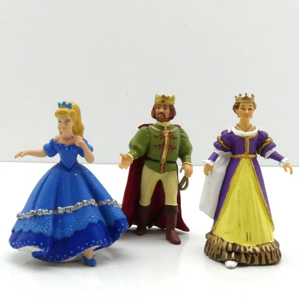 Lot of 12 Fantasy Medieval Figure Collection Dragons Knights Princess Horse Toy